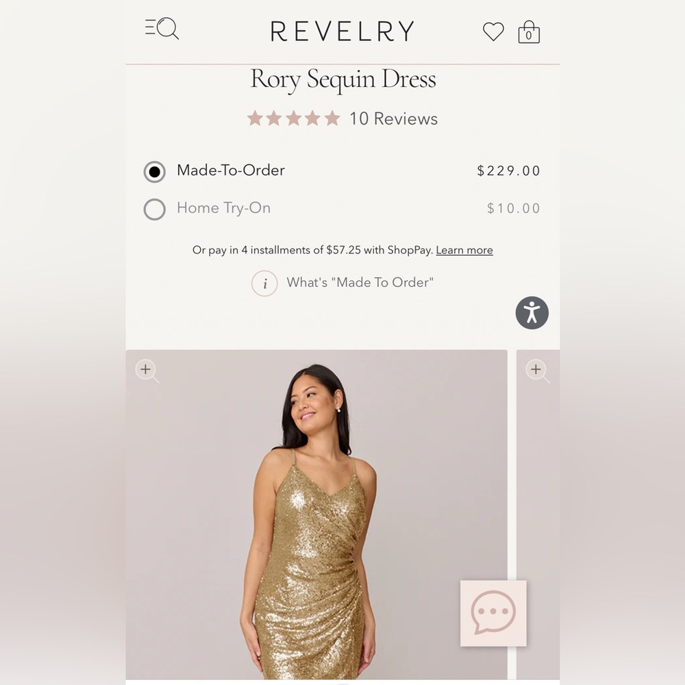 Revelry Rory Sequin Dress - Picture 8 of 9